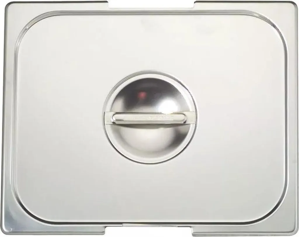 Coperchio Rieber GN 1/2 Inox 18/10 con Conca e Traversino - Industriale