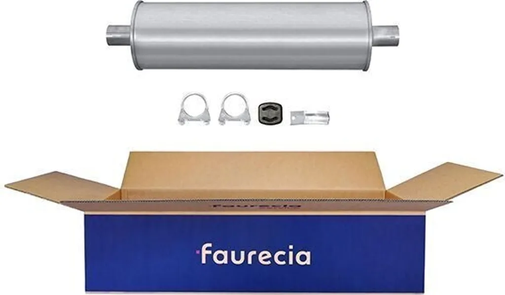 Pot d'échappement arrière pour Mercedes Sprinter W903 HELLA 8LD 366 033