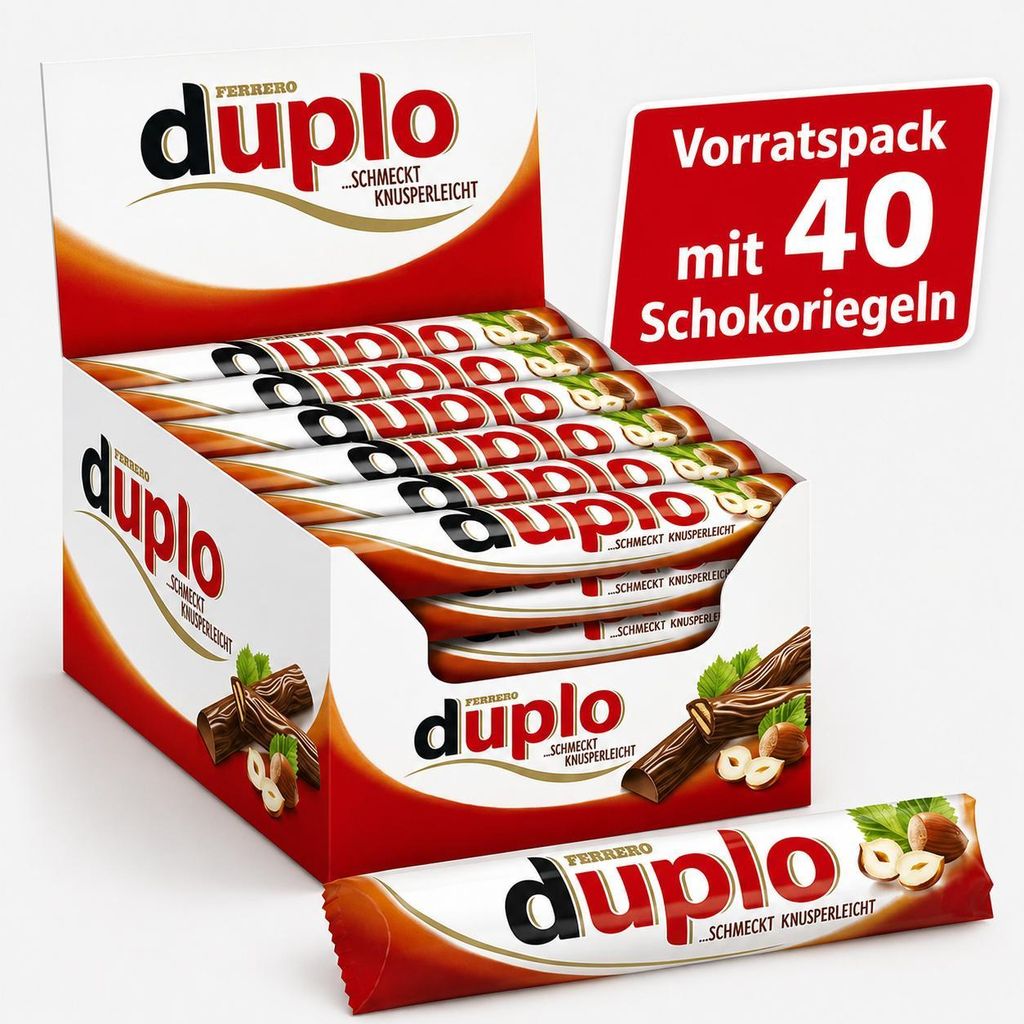 Ferrero Duplo Classic barre individuelle 40er Big-Pack (40 Image du produit 