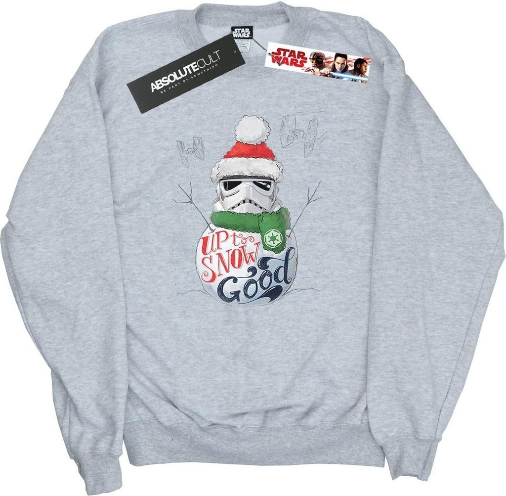 Star Wars - "Up To Snow Good" Sweatshirt für Herren BI45679 Produktbild 