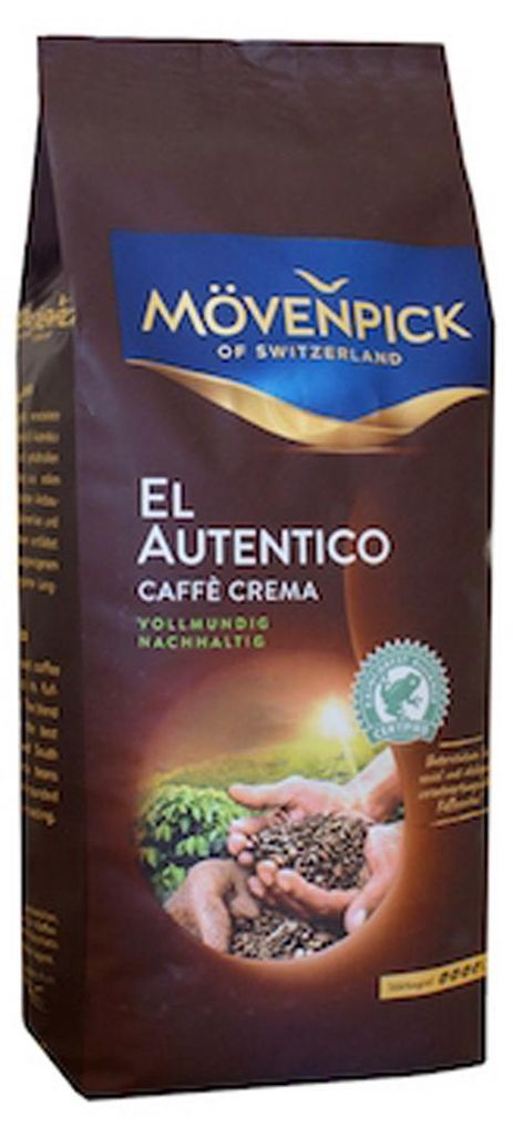 Mövenpick El Autentico Coffee Crema całe ziarna mocny smak Zdjęcie produktu 