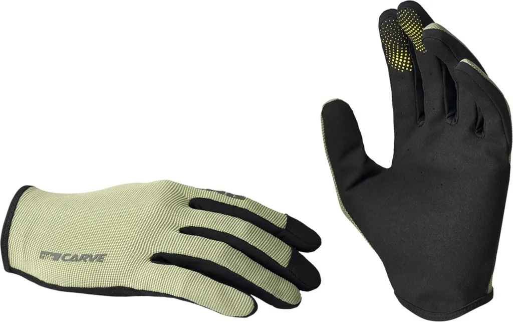 Gants de vtt homme Ixs Carve Jaune S de protection pour le freeride