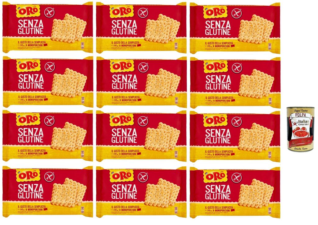Saiwa Oro Biscotti, senza Glutine, Gluten -freie Kekse, Produktbild 
