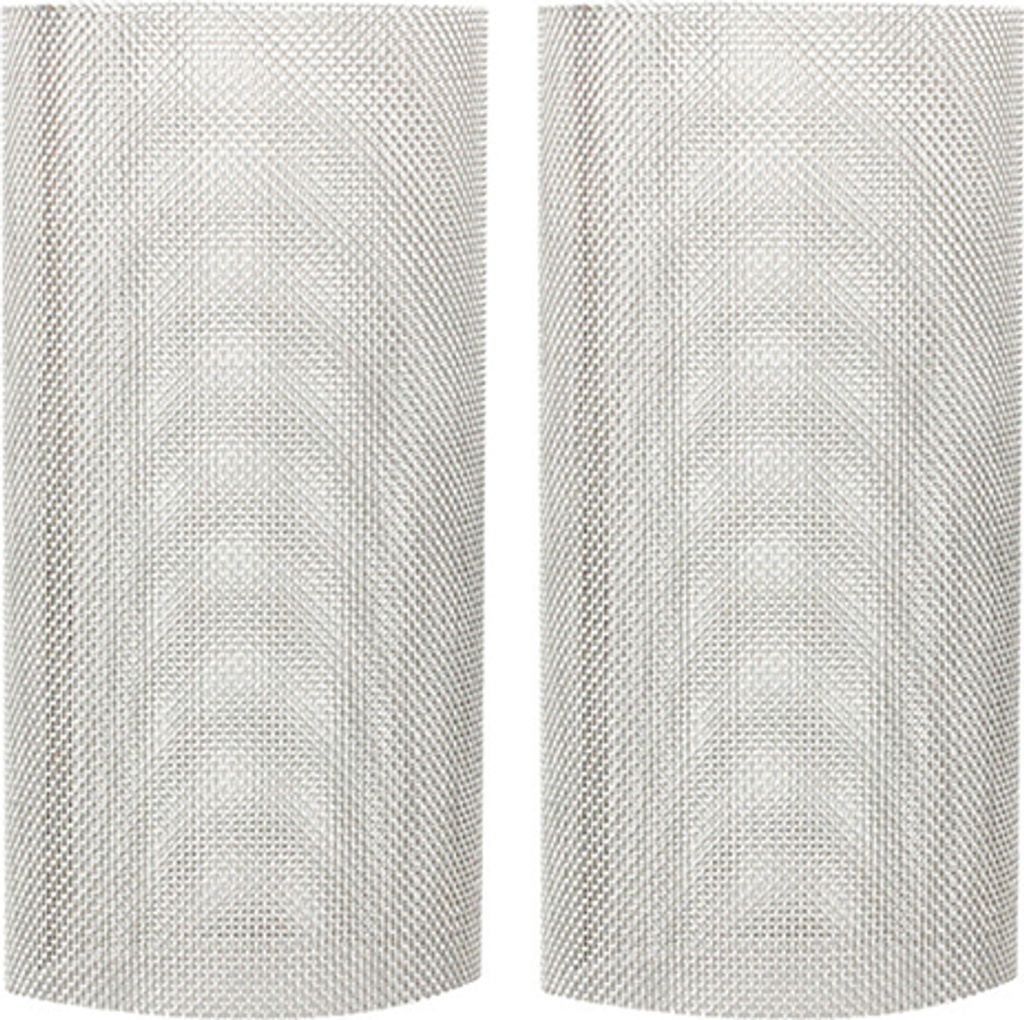 INF Edelstahlfilter mit 2er-Pack 40-Maschen-Filtersieben