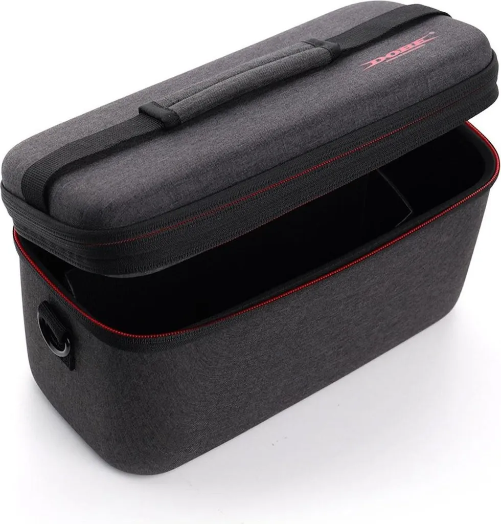 Housse rigide Nintendo Switch 2 antichoc pour station et chargeur, Noir - 5