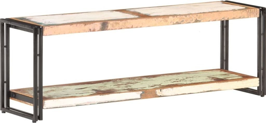 Prolenta Premium TV-Schrank 120x30x40 cm Altholz Massiv