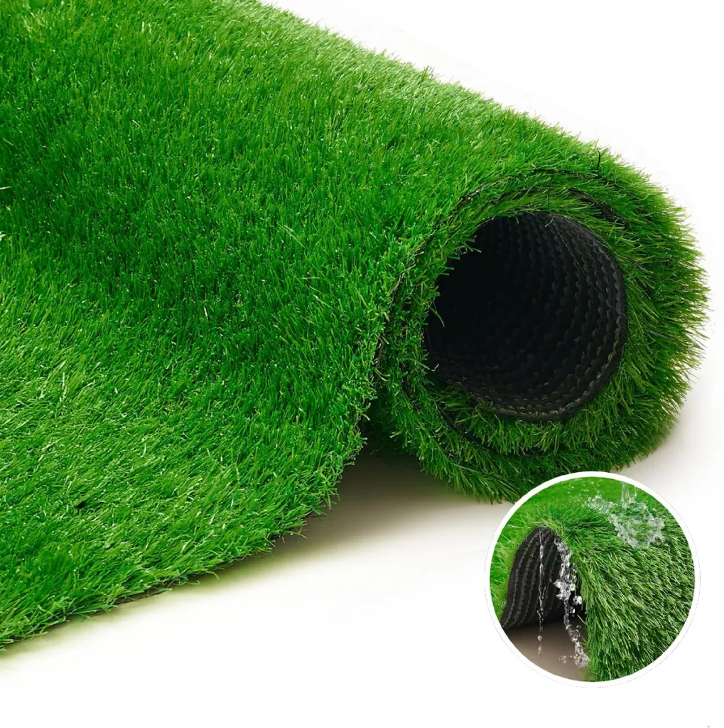 Tapis de gazon synthétique 30mm grand confort Natural Deluxe vert