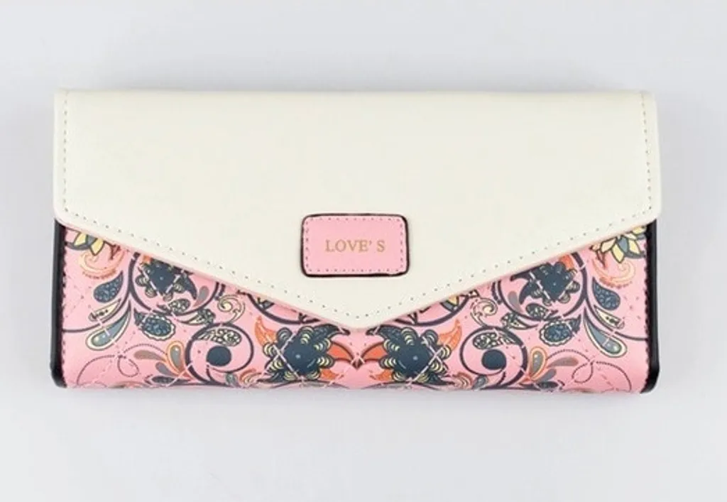 Portafoglio Rosa Love KP4450: Organizzazione e Stile per Ogni Donna