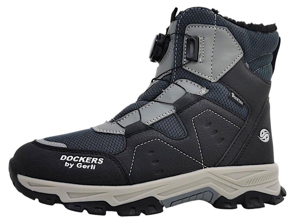 Dockers by Gerli  Kinderschuhe Jungen Winterstiefel Grau Produktbild 