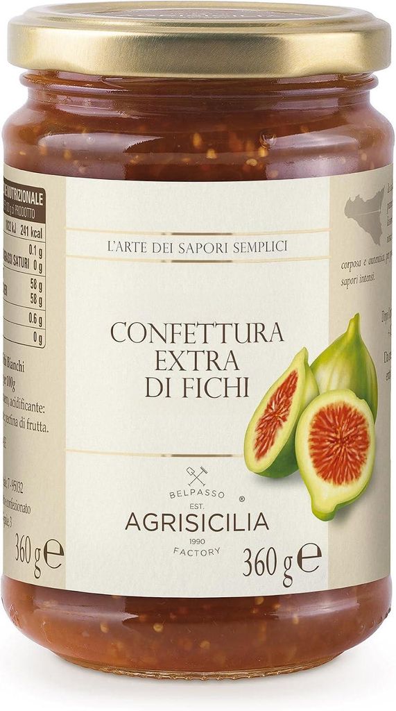 Konfitura z fig sycylijska 360 g - Agrisicilia Zdjęcie produktu 