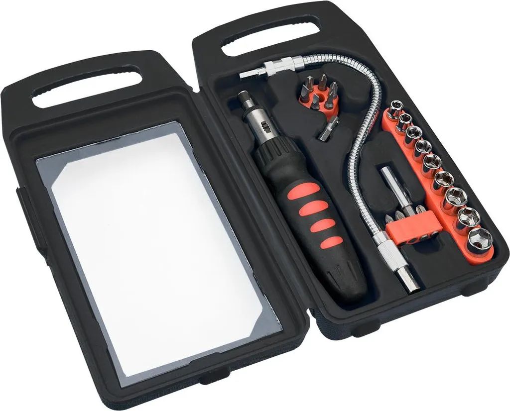 Top Tools Screwdriver Bits And Sockets With Handle 22 Pcs 39d185 Fra.