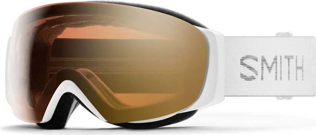 Masque de Ski Smith I/O Mag S pour Soleil et Nuage ChromaPop Blanc