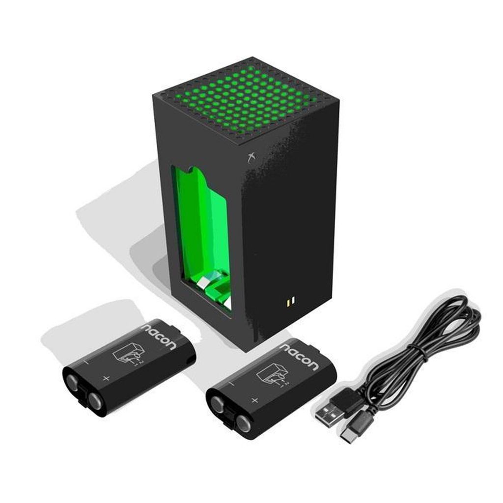 Nacon Ladegerät und Zwei Externe Akkus für Controller, Produktbild 
