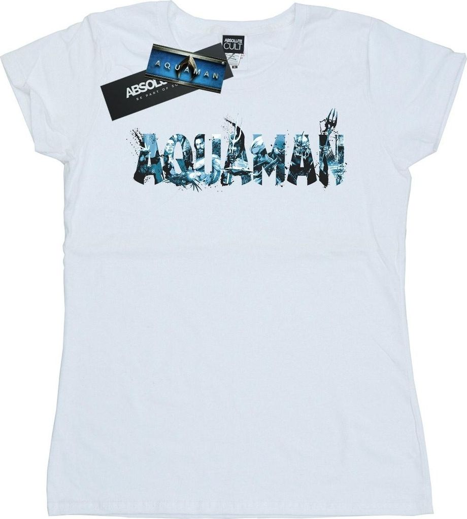 DC Comics - T-Shirt für Damen BI8142 (S) (Weiß)