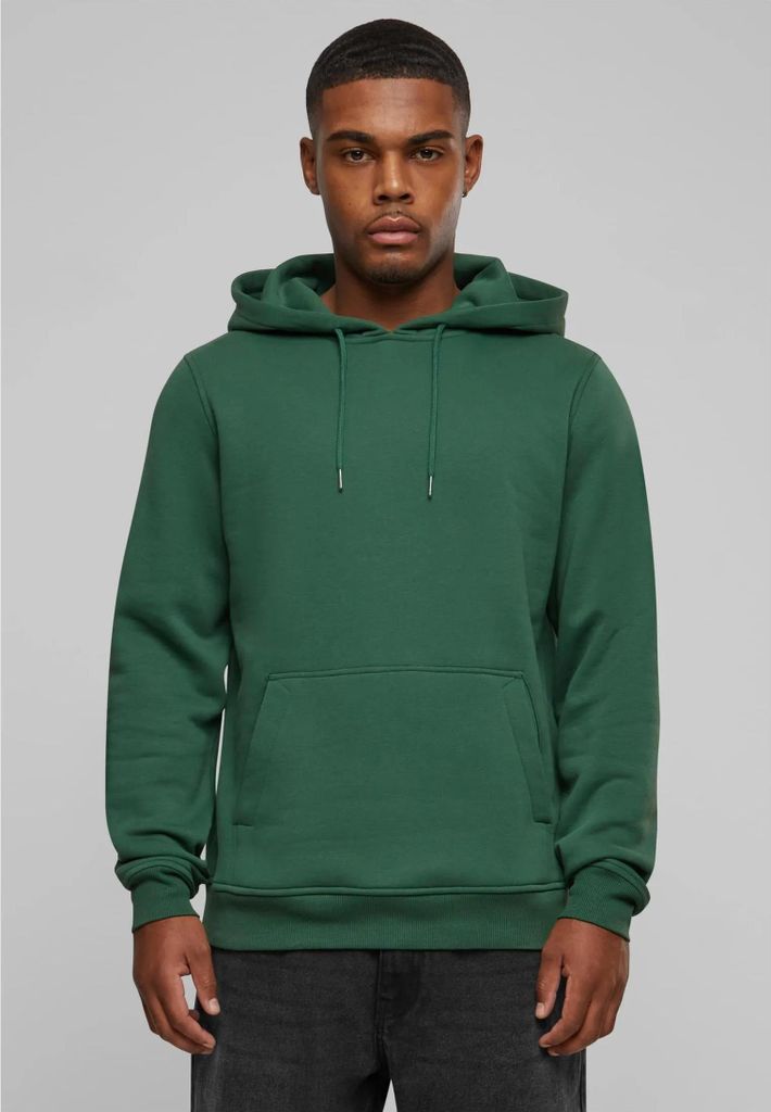 Build Your Brand Herren-Kapuzenpullover mit Kapuze Chirs dunkelgrün 5XL