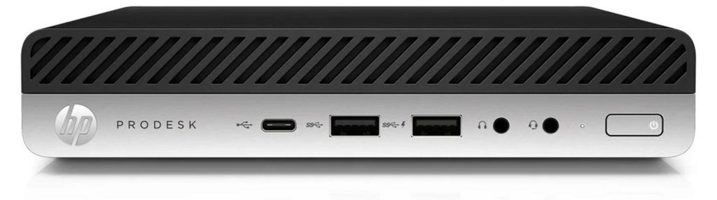 HP ProDesk 600 G5 (DM Mini) PC-System Intel Core i5-9500T Produktbild 