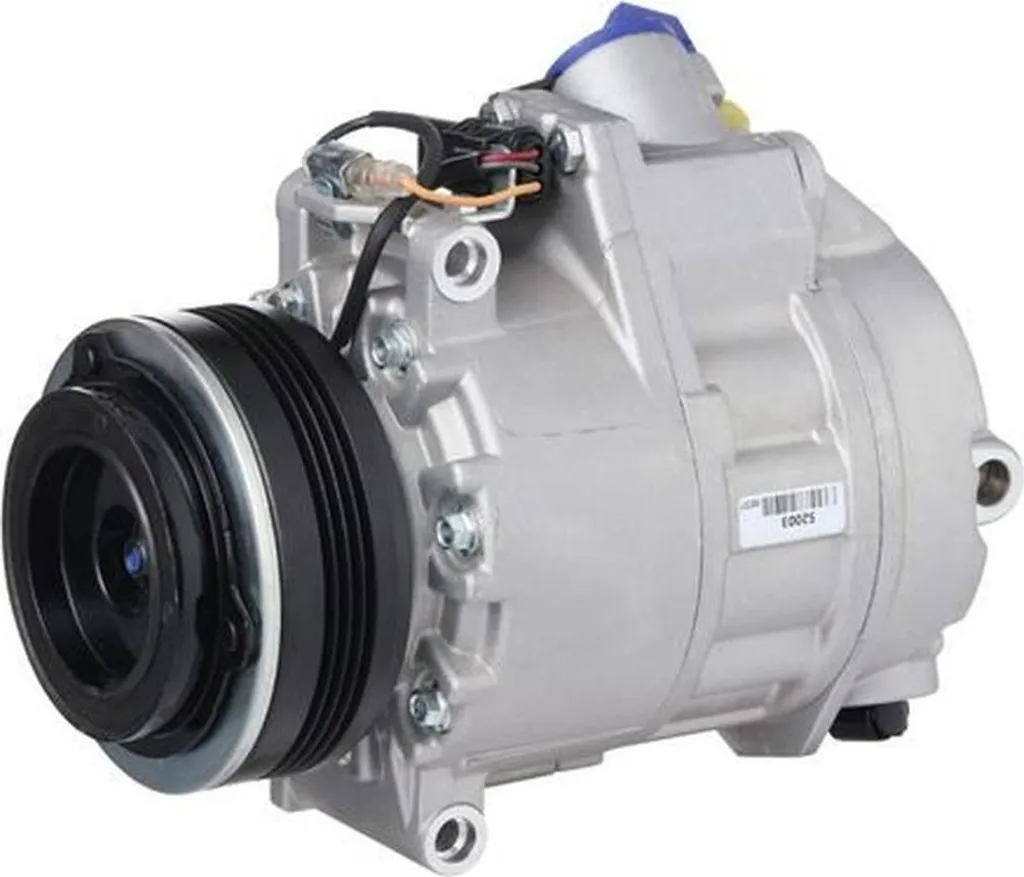 Compresseur de climatisation 12V HELLA Ø 110 compatible avec BMW X5