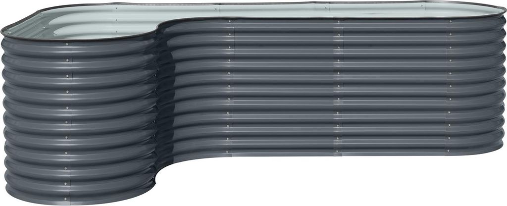 Westmann Grow Faster XL Métal Lit surélevé en L avec Image du produit 