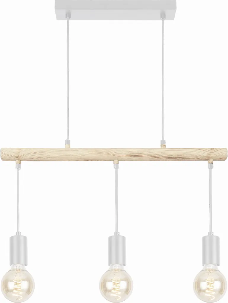 Luminaire Suspension IZZY 3xE27 pour Plafonnier Salon et Cuisine