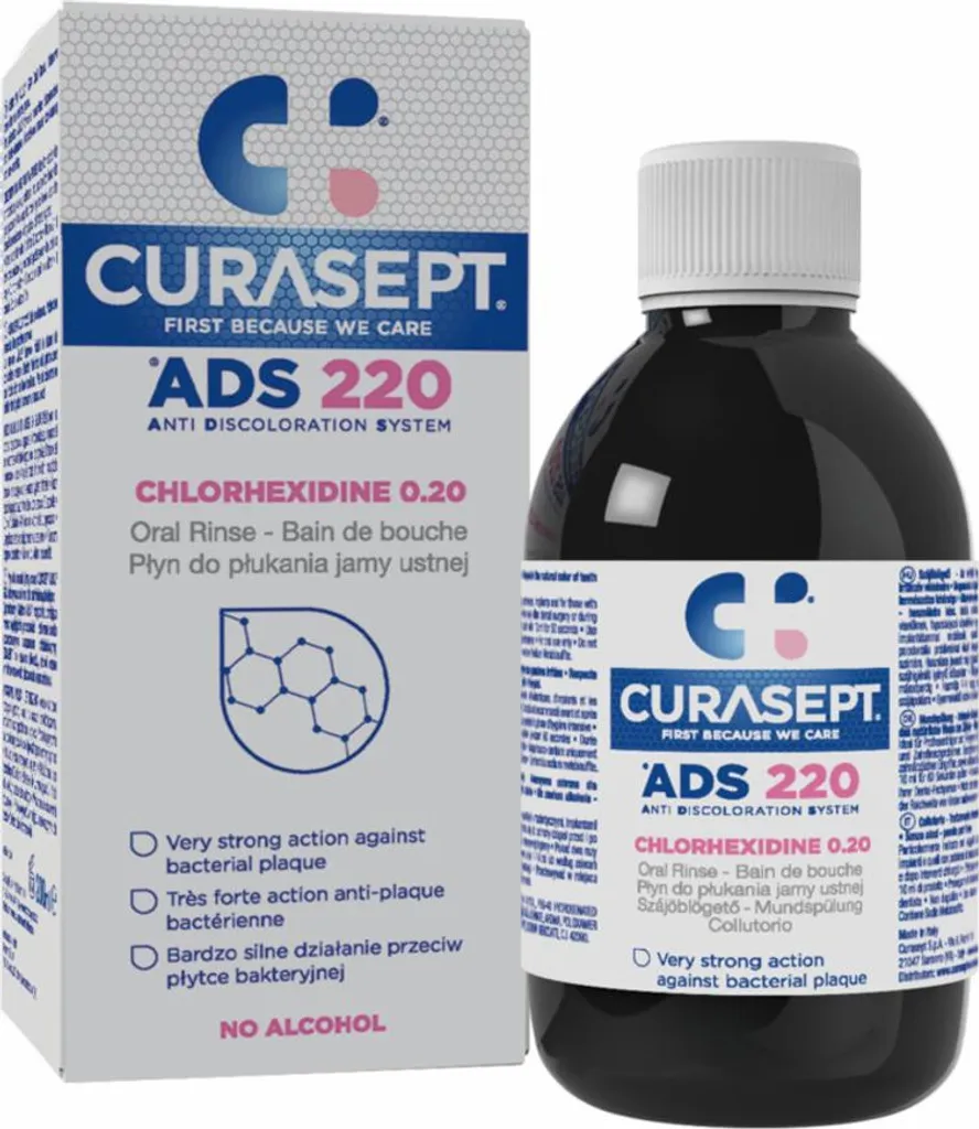 Curasept Collutorio 0,20% CHX 200ml - Trattamento Intensivo Antiplacca - 4