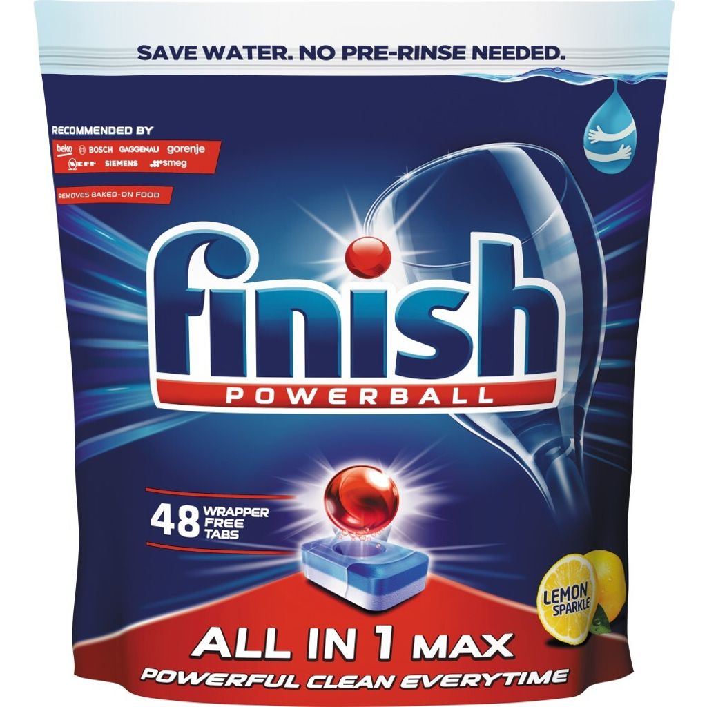 Finish All in one Max lemon, tablety do myčky 48 ks Obrázek produktu 2