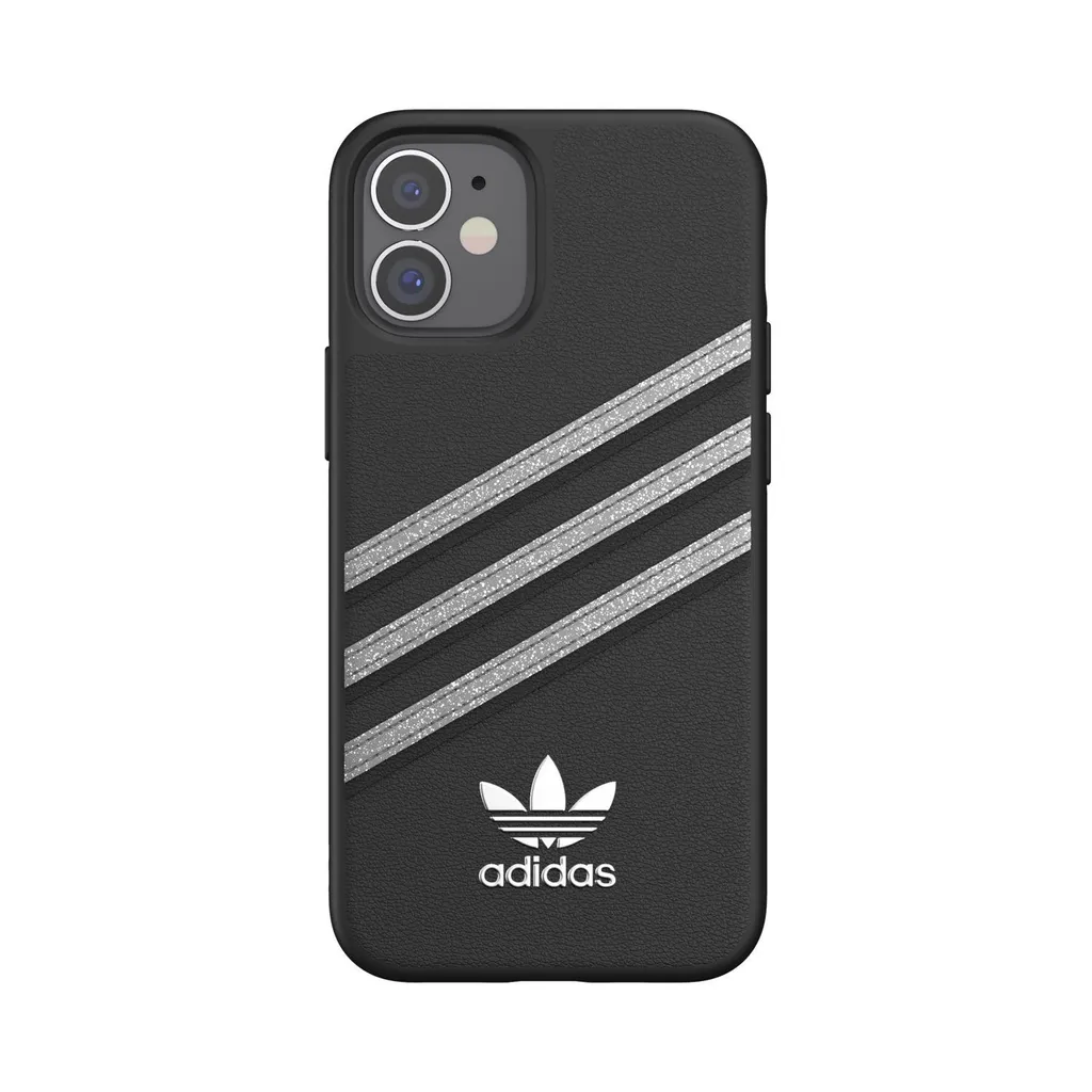Adidas Custodia iPhone 12 Mini 3 Stripes Nero - Resistente e Leggera