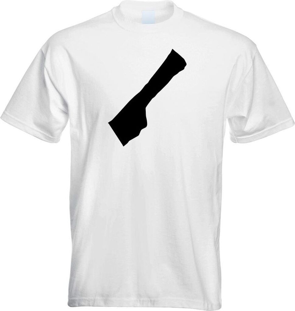 Kiwistar - T-Shirt - Weiss - Gazastreifen Umriss Kontur Herren Funshirt Bedruckt Design Sprüche Spruch Motive - mit Motiv Bedruckt - Funshirt Desi...