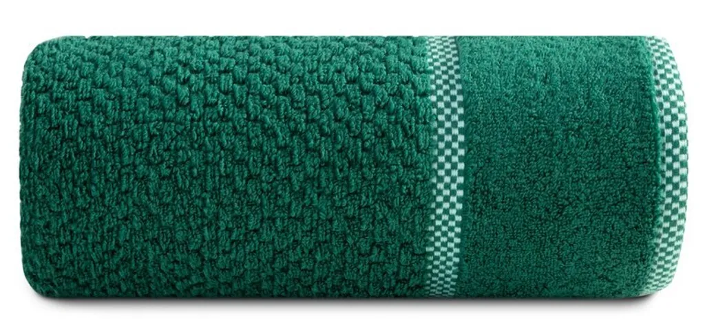 Asciugamano Caleb Eurofirany 50x90 Verde Scuro 540g/m2 Cotone Premium