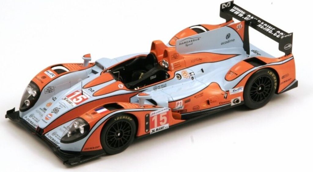 OAK Pescarolo Judd Oak Racing #15 24H Le Mans 2012 F.Montagny / B. Baguette / D. Kraihamer, SPA18S076, Maßstab1/18, SPARK