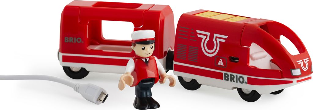 Brio 33746 Czerwony pociąg akumulatorowy Zdjęcie produktu 