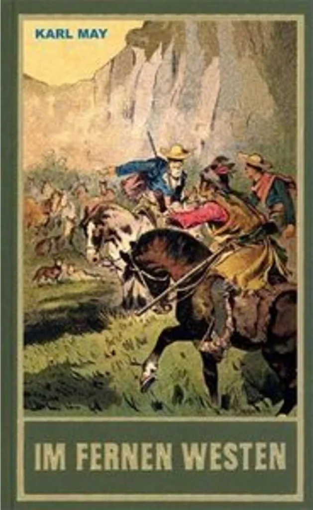 Roman Aventure Allemand Im fernen Westen Karl May pour Collectionneur