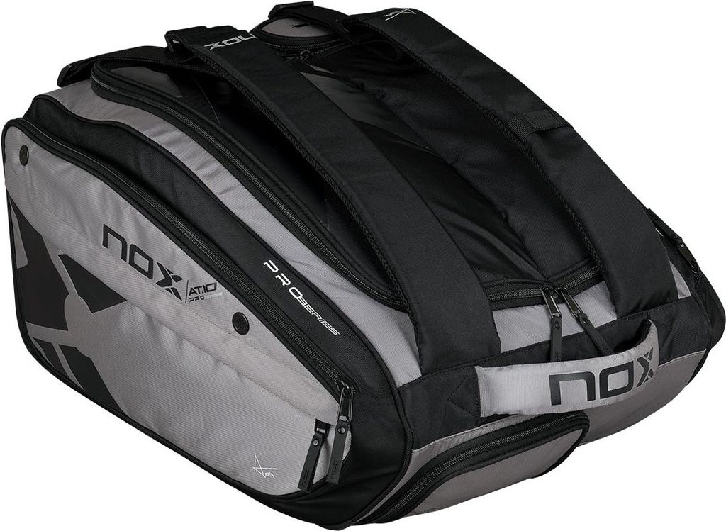 Nox At10 Competition Xl Compact Padelschlägertasche Schwarz Produktbild 