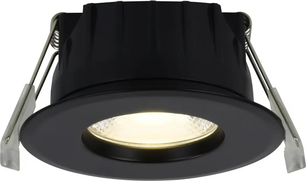 Spot LED IP65 Rosalee NORDLUX Dimmable Noir Ø 86 mm Étanche et Design