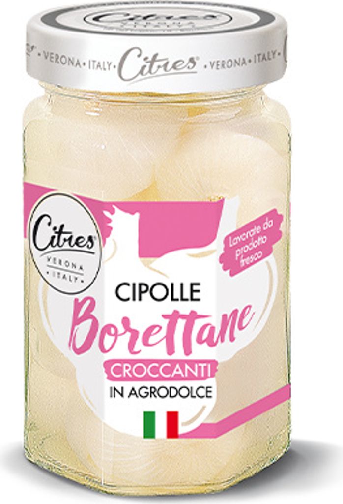 Borettane Cipolle Agrodolce 290g Zwiebeln - Citres Produktbild 