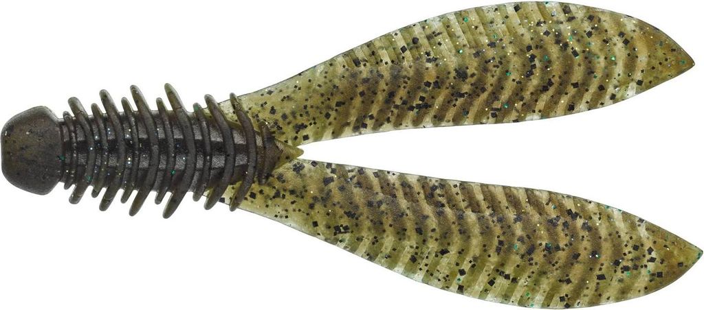 Illex Ribbing Bunny 3.8 Doppel-Schwanz-Gummiköder 9,4g Magic Pumpkin Chart