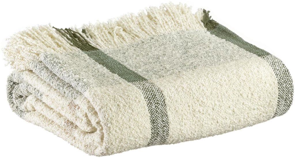 Plaid Jacquard Jane Multico Olive 130x160 - sde ld