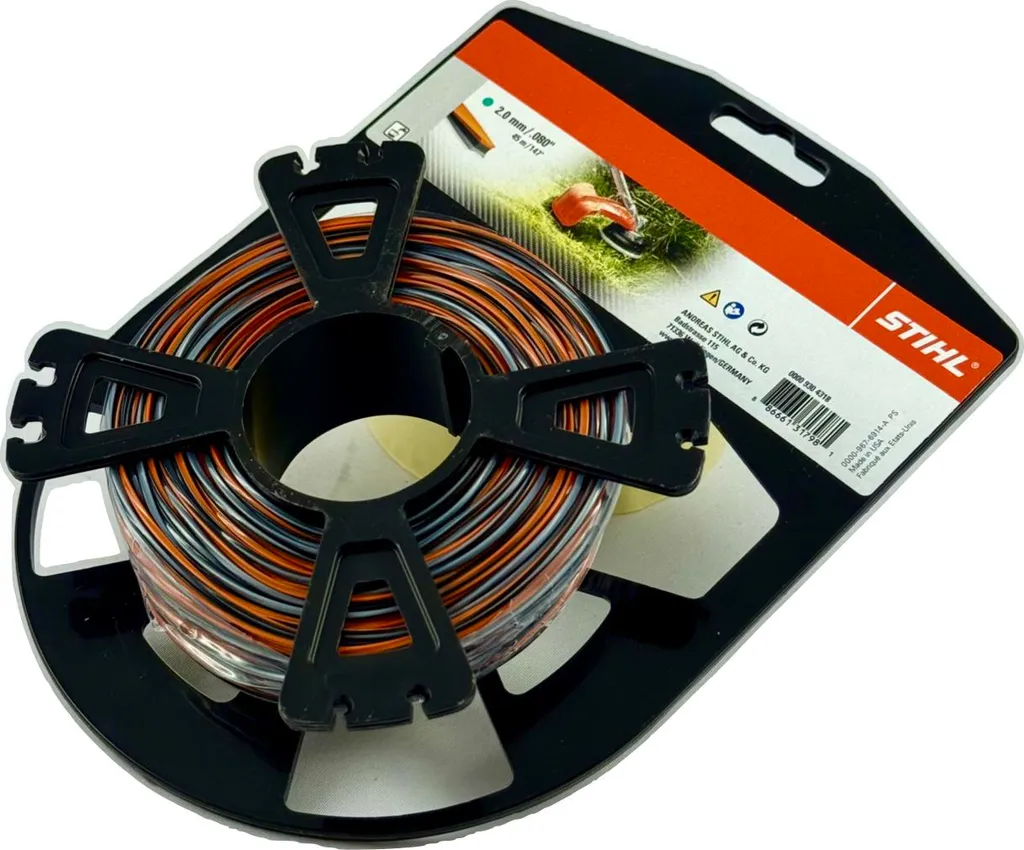 Fil de coupe STIHL CF3 Pro 2,0 mm 45 m - Bobine haute performance 00009304318