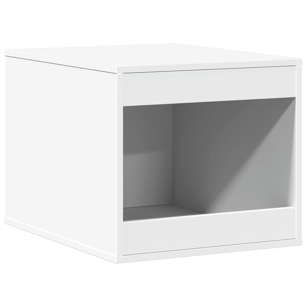 vidaXL Kuweta biała 47x59x42 cm Materiał drewnopochodny Zdjęcie produktu 
