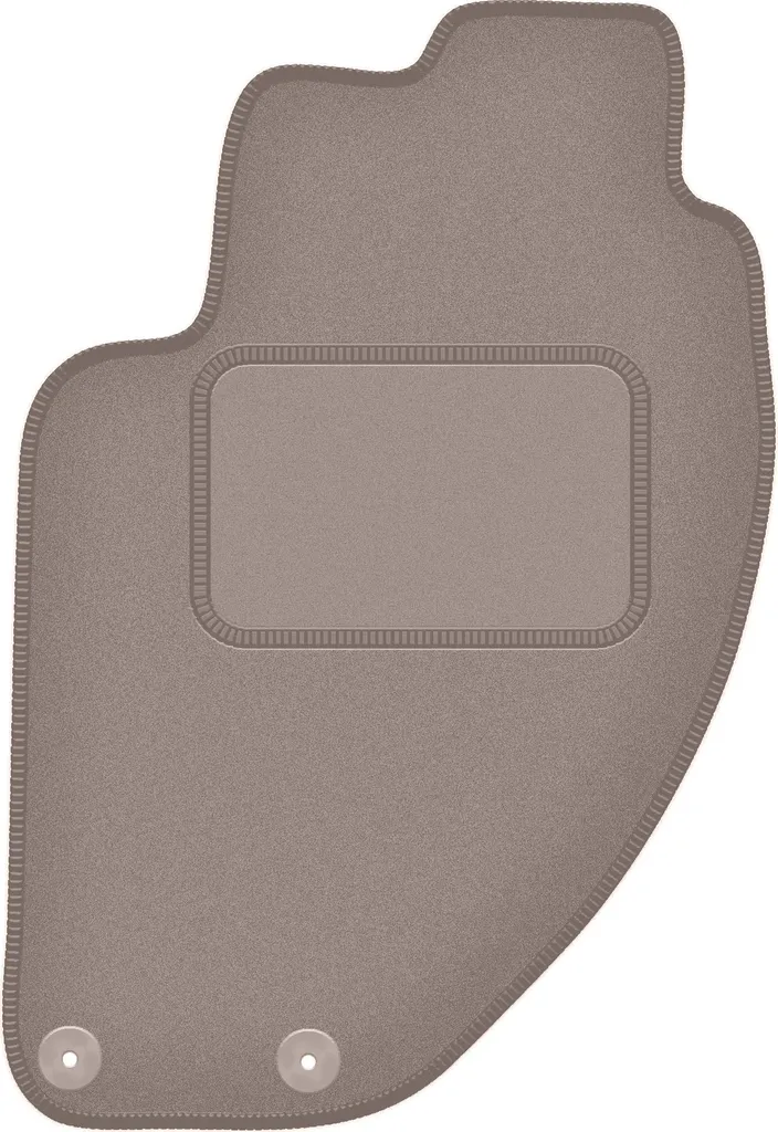 Tappetino conducente in velluto beige compatibile con Lancia Kappa (1994-2001, coupé) – con fissaggi – su misura