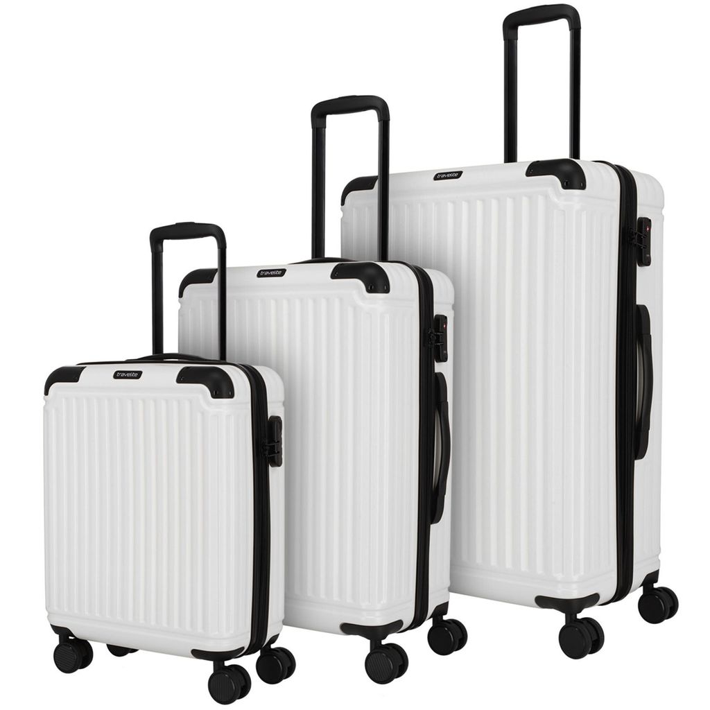 travelite Cruise 4W Trolley L / M / S Travelbag White Image du produit 