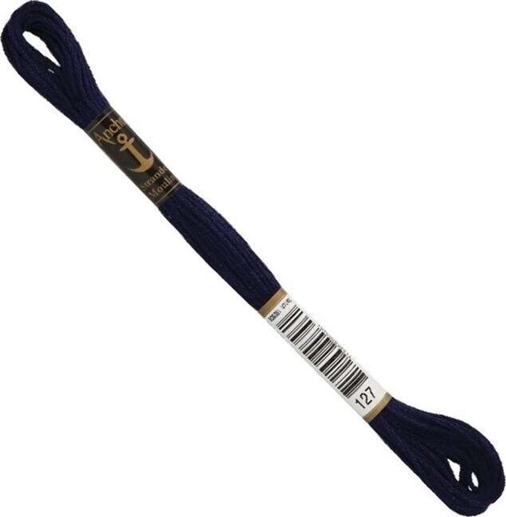 Anchor Stranded Bavlna 00127 8 m Vyšívacia priadza Obrázok produktu 