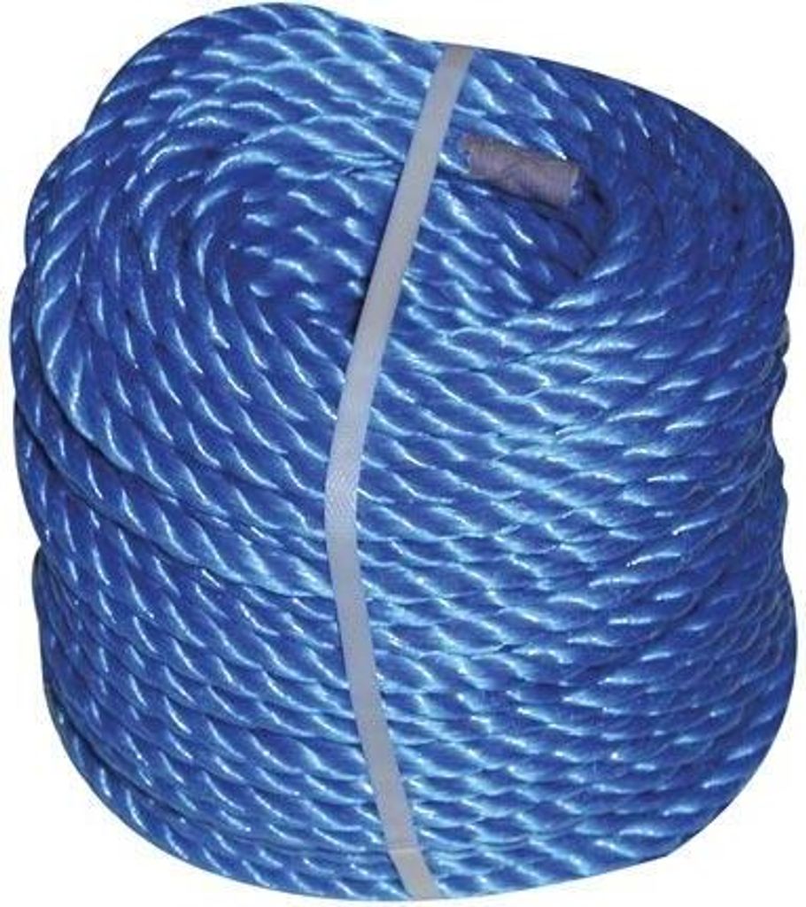 pP-Seil 10mm gedreht farbig (20m) Produktbild 