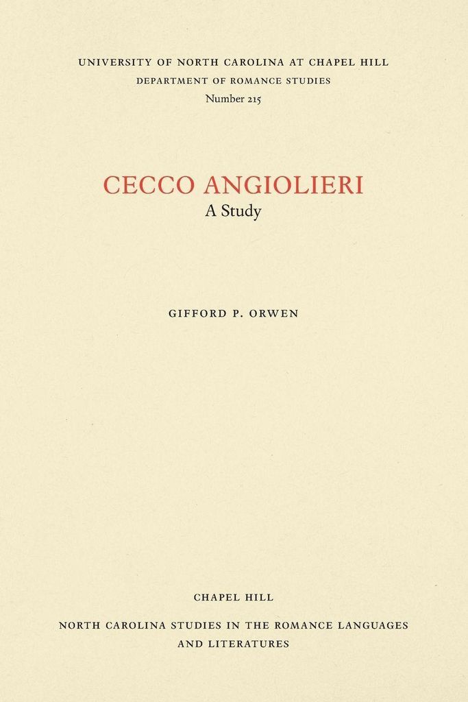 Cecco Angiolieri