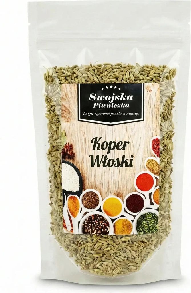 KOPER WŁOSKI Ziarno 50g fenkuł ziarno Swojska Piwniczka