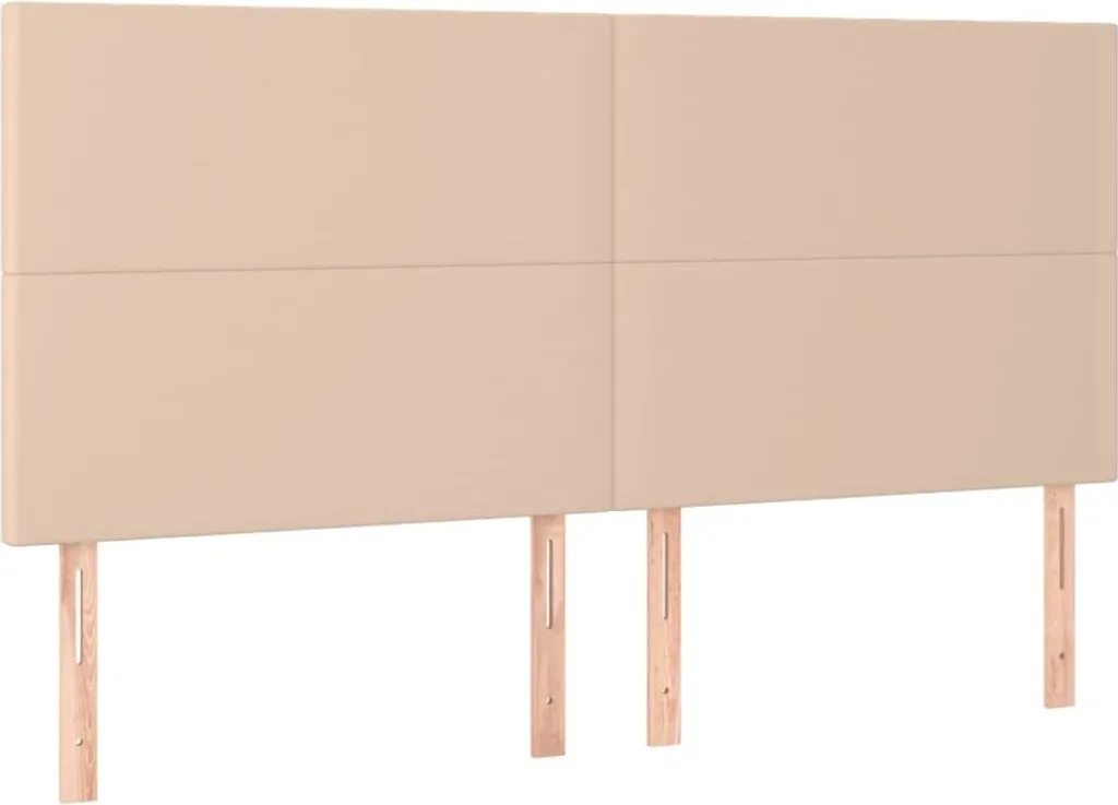SYFAX Testiera Letto 180 cm Ecopelle Cappuccino | Comfort Design Moderno