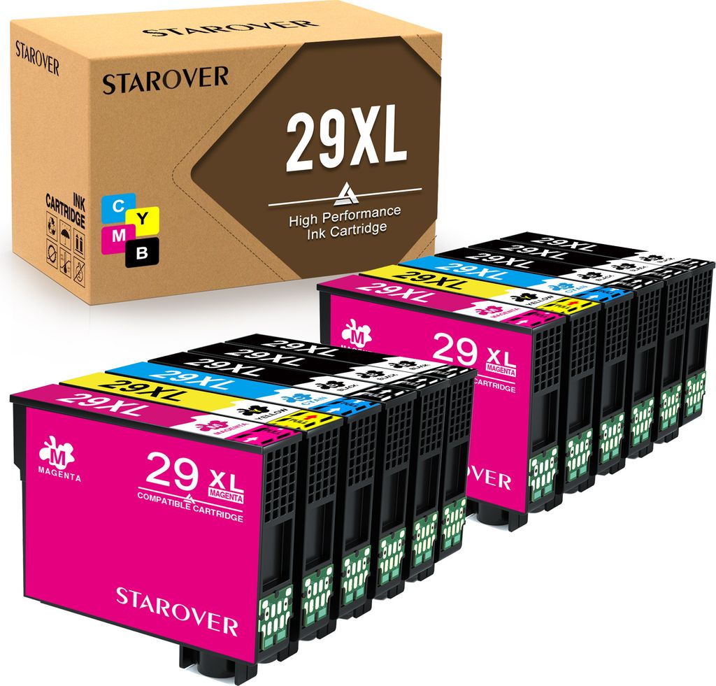 12x 29XL für Epson 29 XL Druckerpatronen Multipack Produktbild 