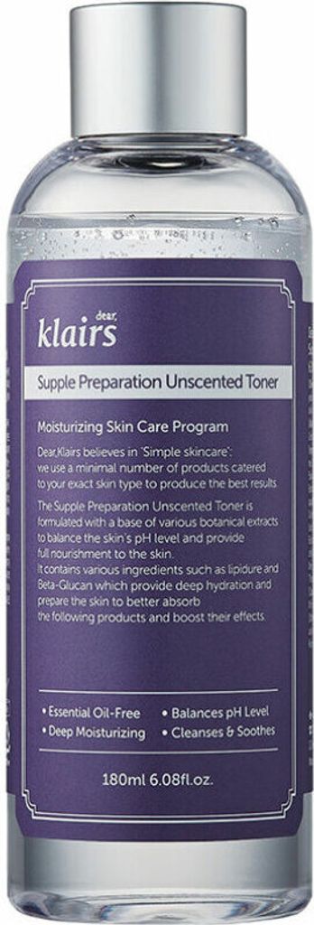 Klairs Supple Preparation Unscented Toner Produktbild 