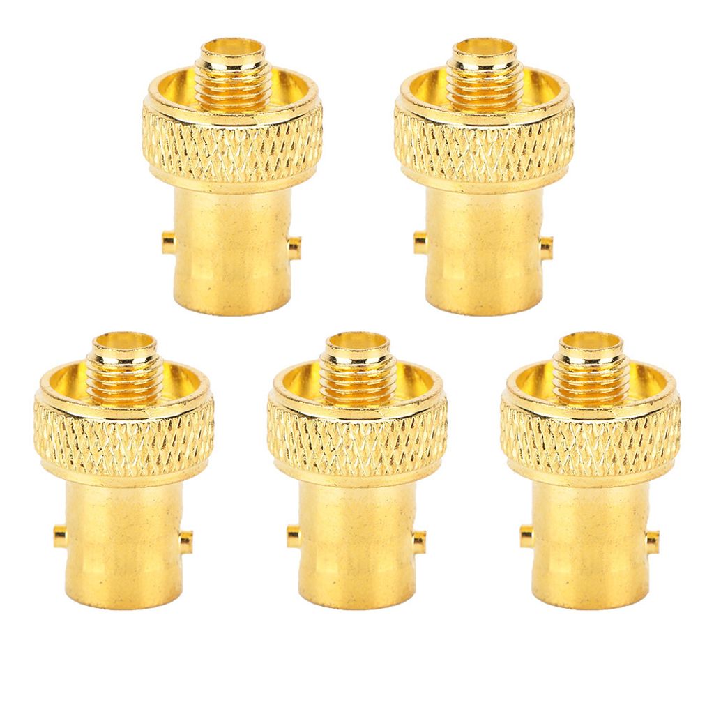5 stücke BNC Buchse auf SMA Buchse RF Koaxial Adapter Konverter Stecker