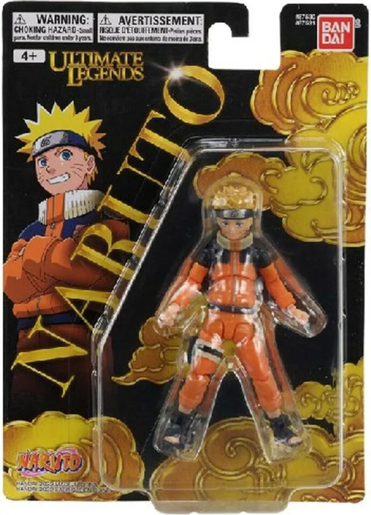 Uzumaki Naruto Enfance - Figurine Bandai Légendes Ultimes de 12 cm