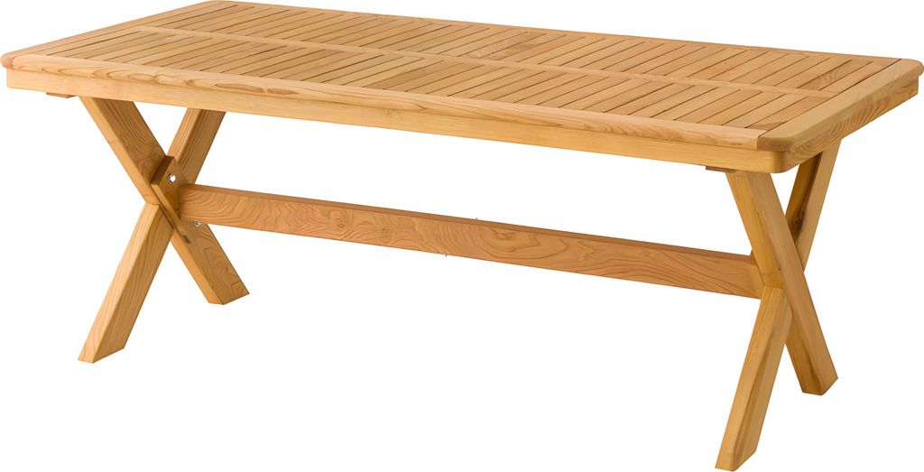 Eleganter brauner Esstisch aus Holz für modernes Esszimmer